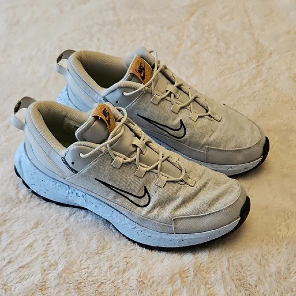 EUC Men's Nike Crater Gray, Blue & Black Sneakers. Size 11.5 - Picture 1 of 8